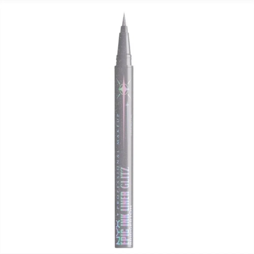 NYX Bridgerton Epic Ink Liner Glitz Set Gold & Silver Waterproof Eyeliner NEW
